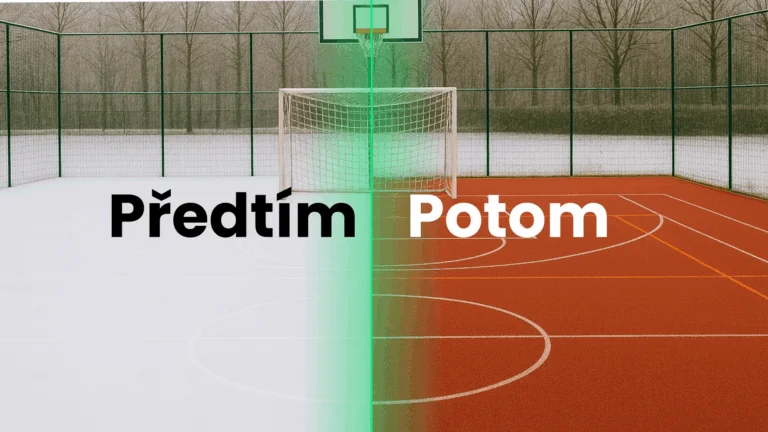 Vyhřívání víceúčelových hřišť